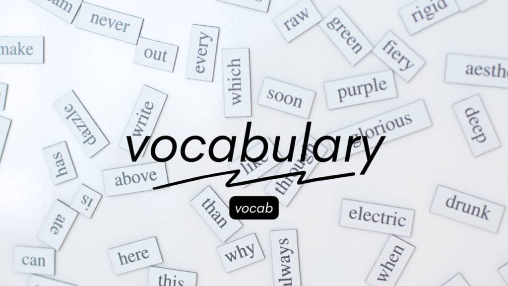 Apa itu Vocabulary