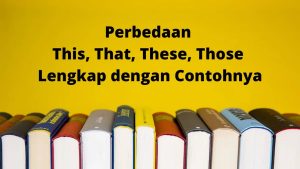 this that these those