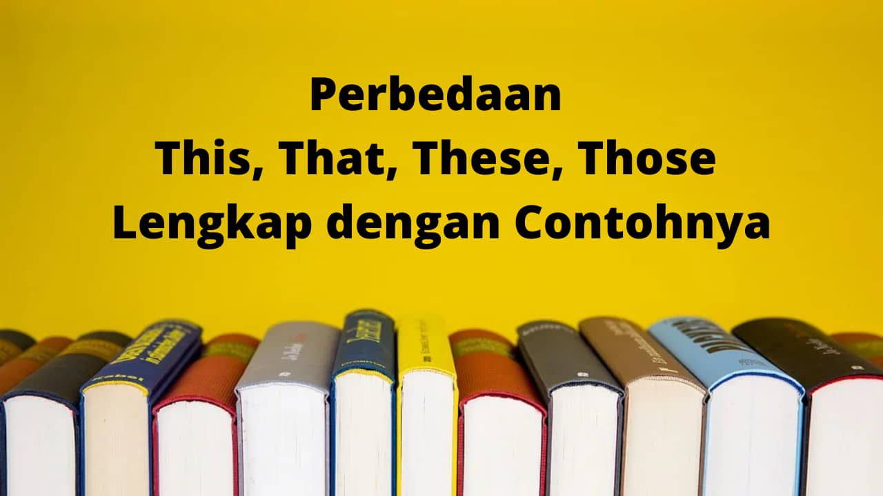 this that these those