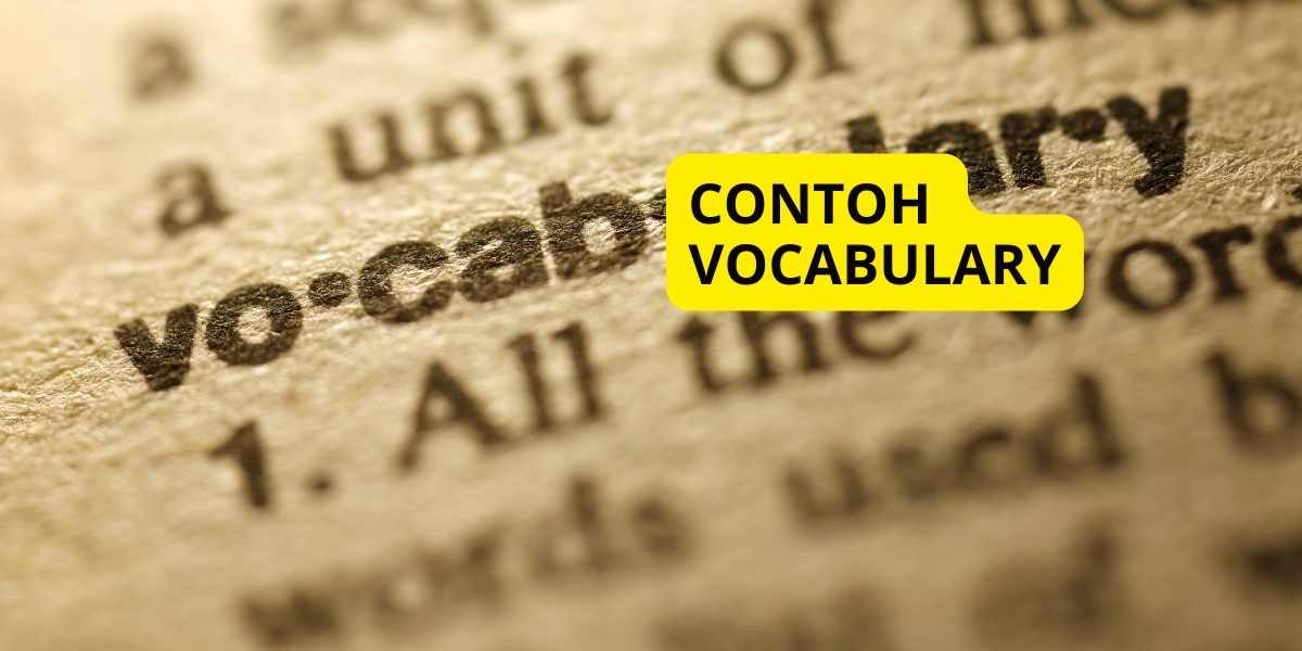 Contoh Vocabulary Berkelas