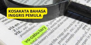 Kosakata Bahasa Inggris Pemula