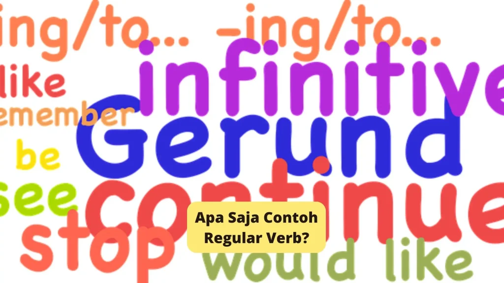 Apa Saja Contoh Regular Verb