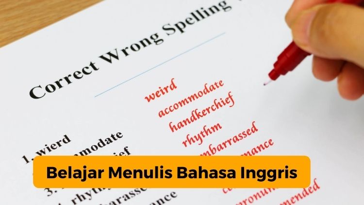 Belajar Menulis Bahasa Inggris
