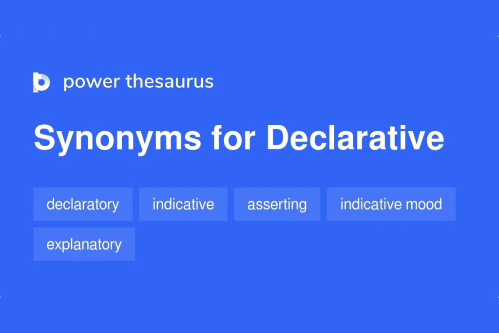 declarative clause