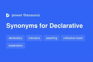 declarative clause
