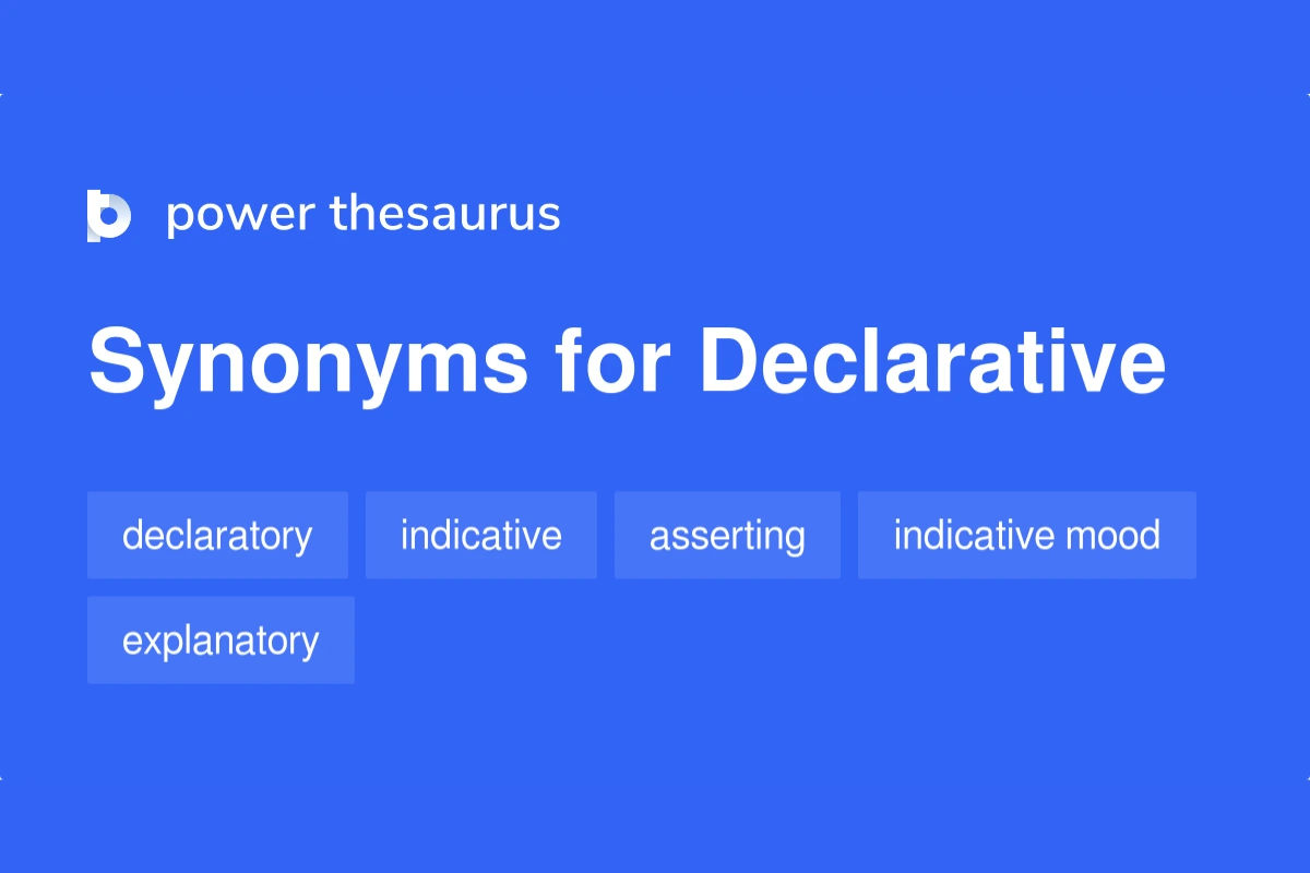 declarative clause
