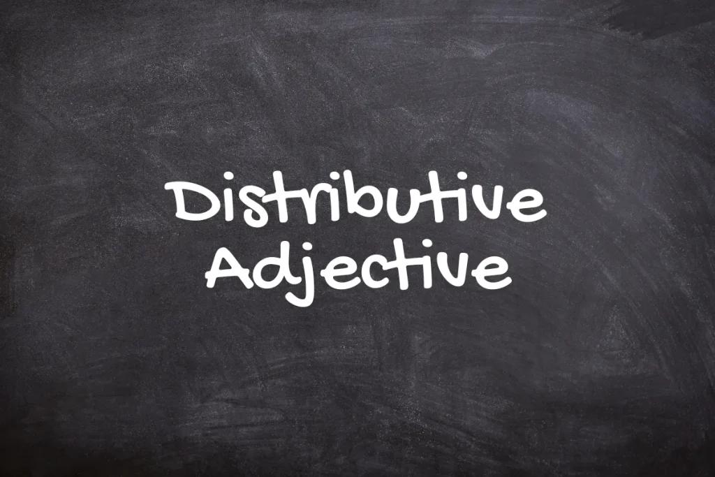 distributive adjective_result