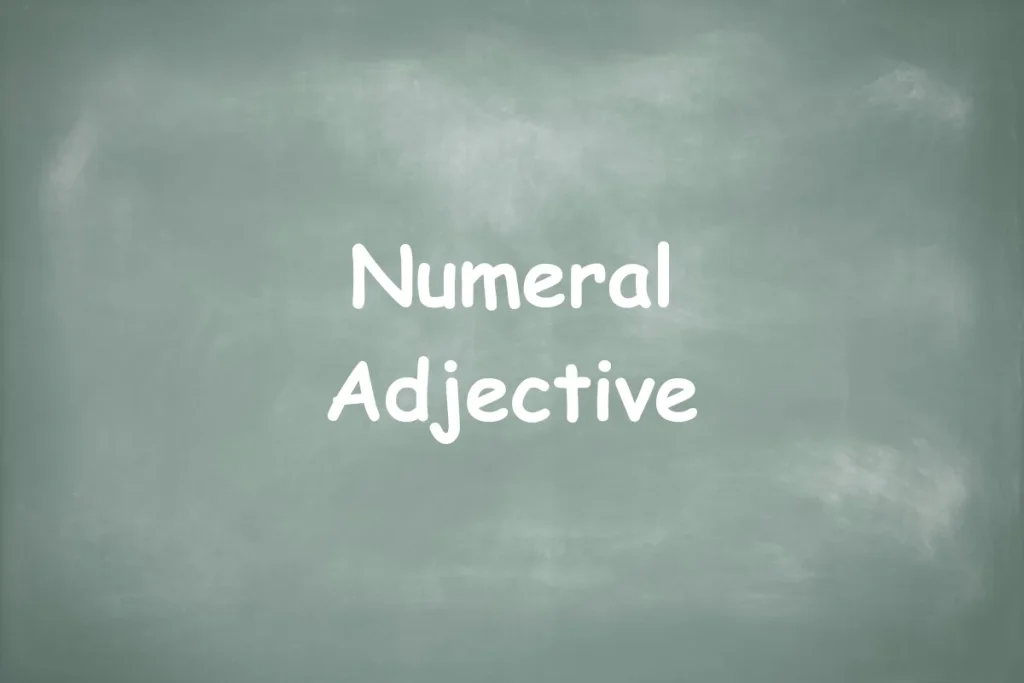 numeral adjective_result