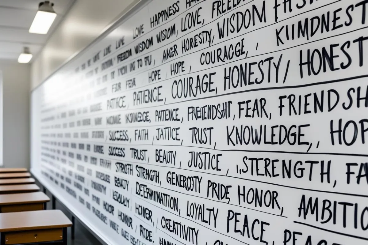 Abstract noun adalah