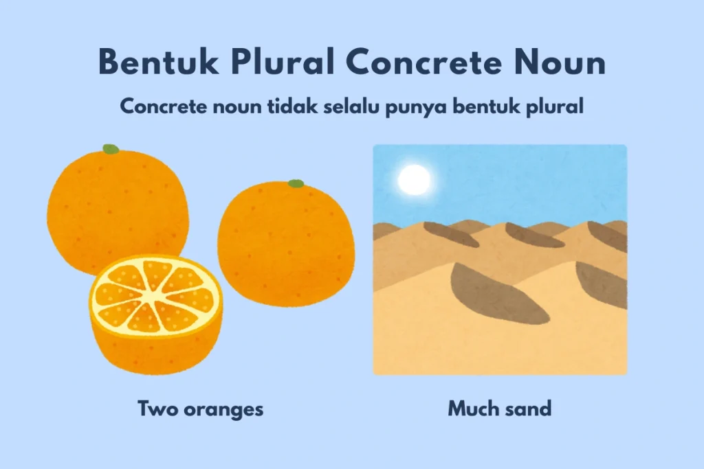bentuk jamak concrete noun