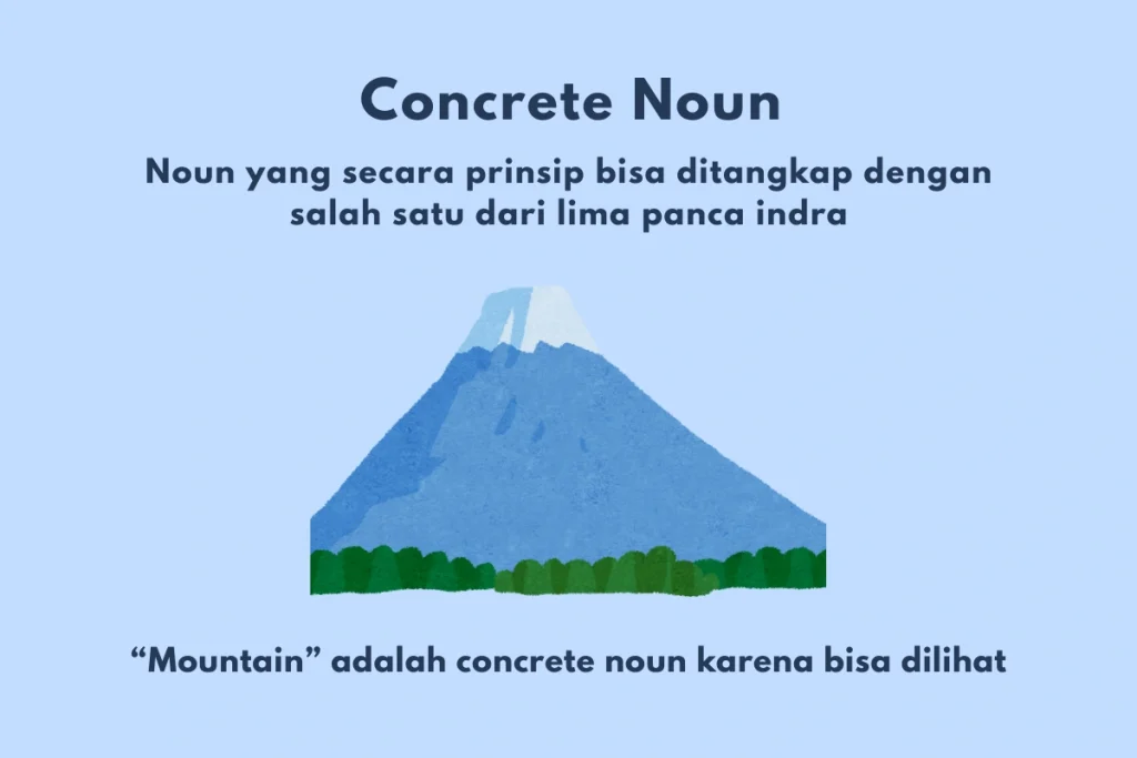 Pengertian Concrete Noun
