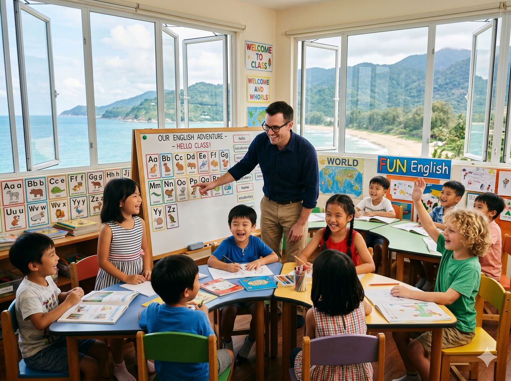 Kursus Bahasa Inggris anak online