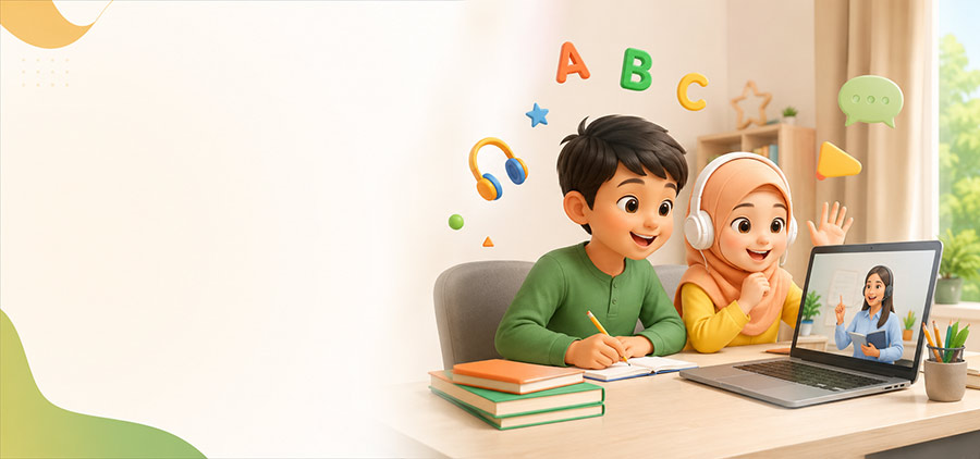 Kursus Bahasa Inggris Online untuk anak